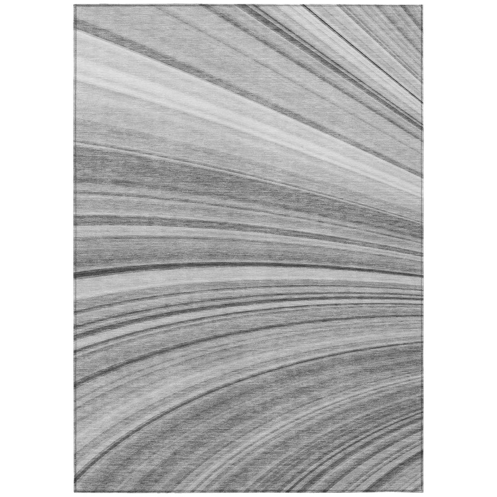 Start2Finish Chantille ACN585 gray 9x12 rug with soft, textured fabric and intricate pattern, perfect for living room or bedroom decor.