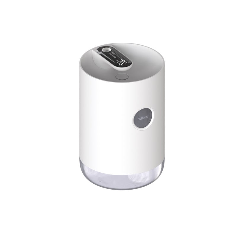 Portable wireless USB air humidifier and water mist diffuser by Maroon Asteria, compact home improvement device with mist output.