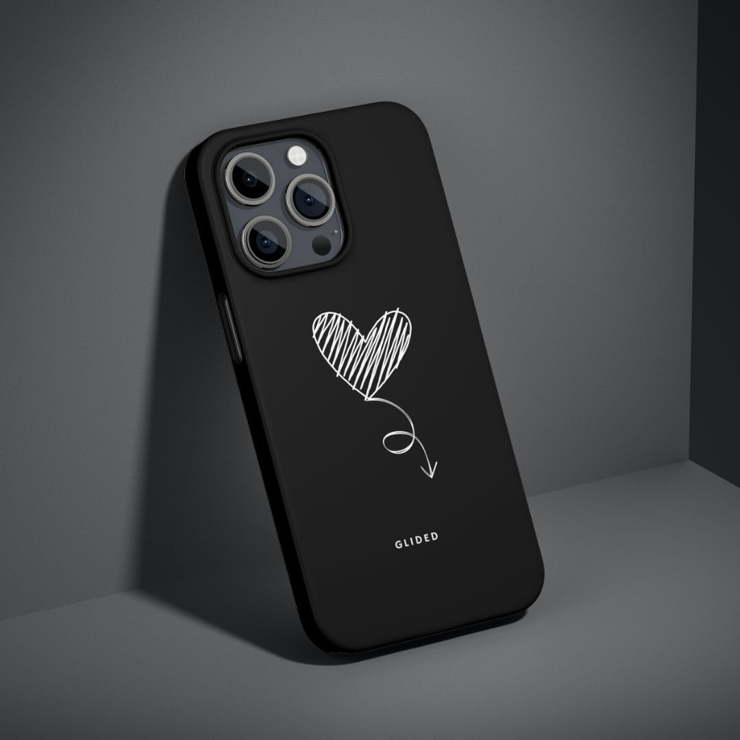 Dark Heart Samsung Galaxy S24 Ultra case by Olive Lemon, protective cover with dark heart design for Galaxy S24 Ultra.