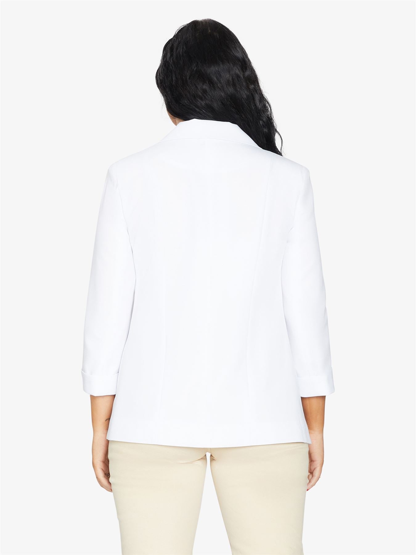 Rose Eleusis Edge To Edge Blazer, stylish tailored jacket with a sleek design and fitted silhouette, perfect for formal or casual wear.