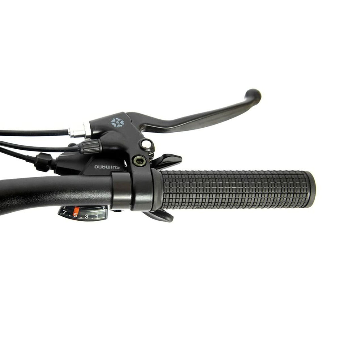 Electric Bike Skate Flash MTB Duster 27.5-inch tires, black frame, with electric motor, from Bigbuy, designed for outdoor sports.
