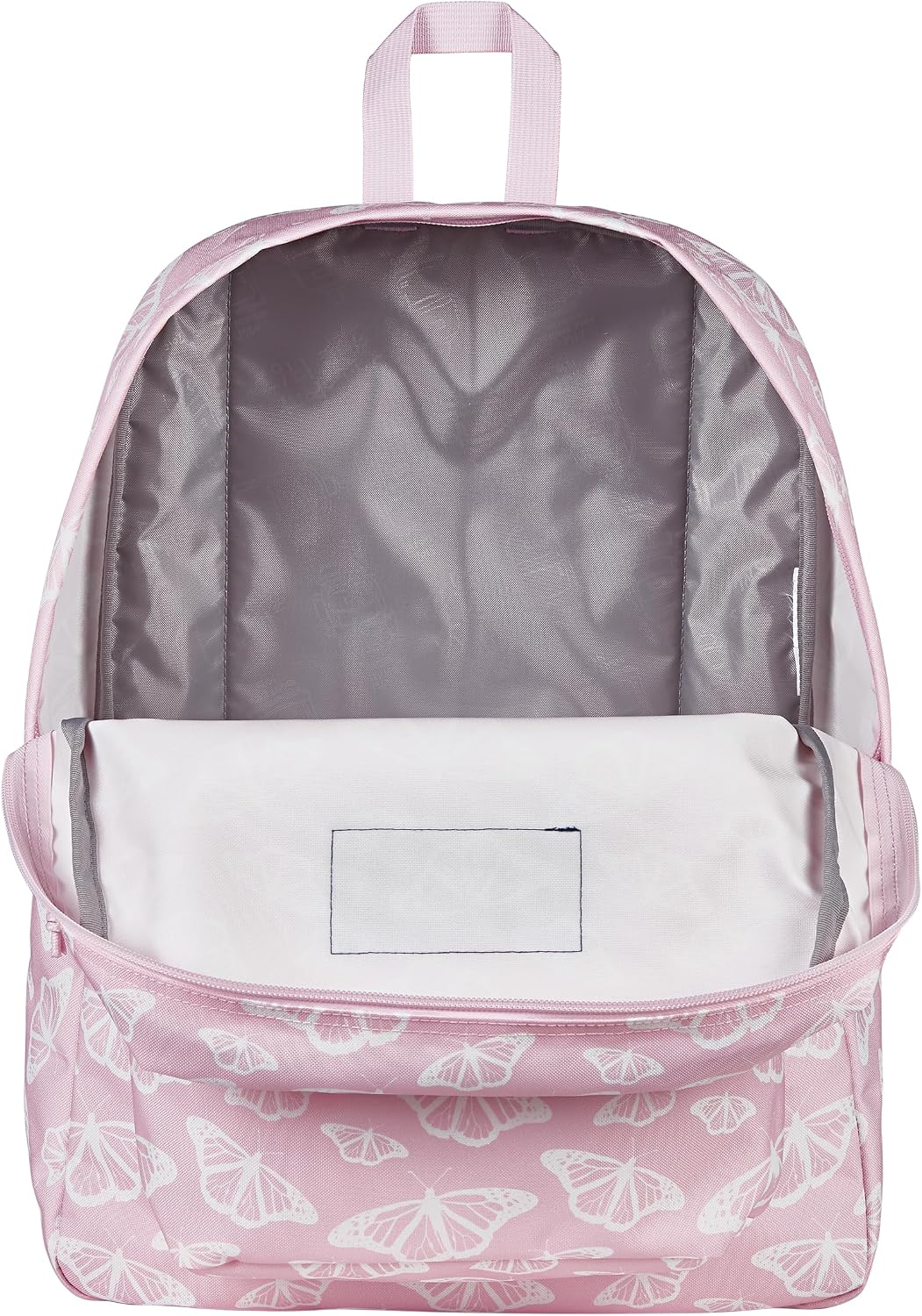 JanSport SuperBreak One Backpack - Durable, Lightweight Bookbag with 1 Main Compartment, Front Utility Pocket with Built-in Organizer - Premium Backpack, Bad Bows