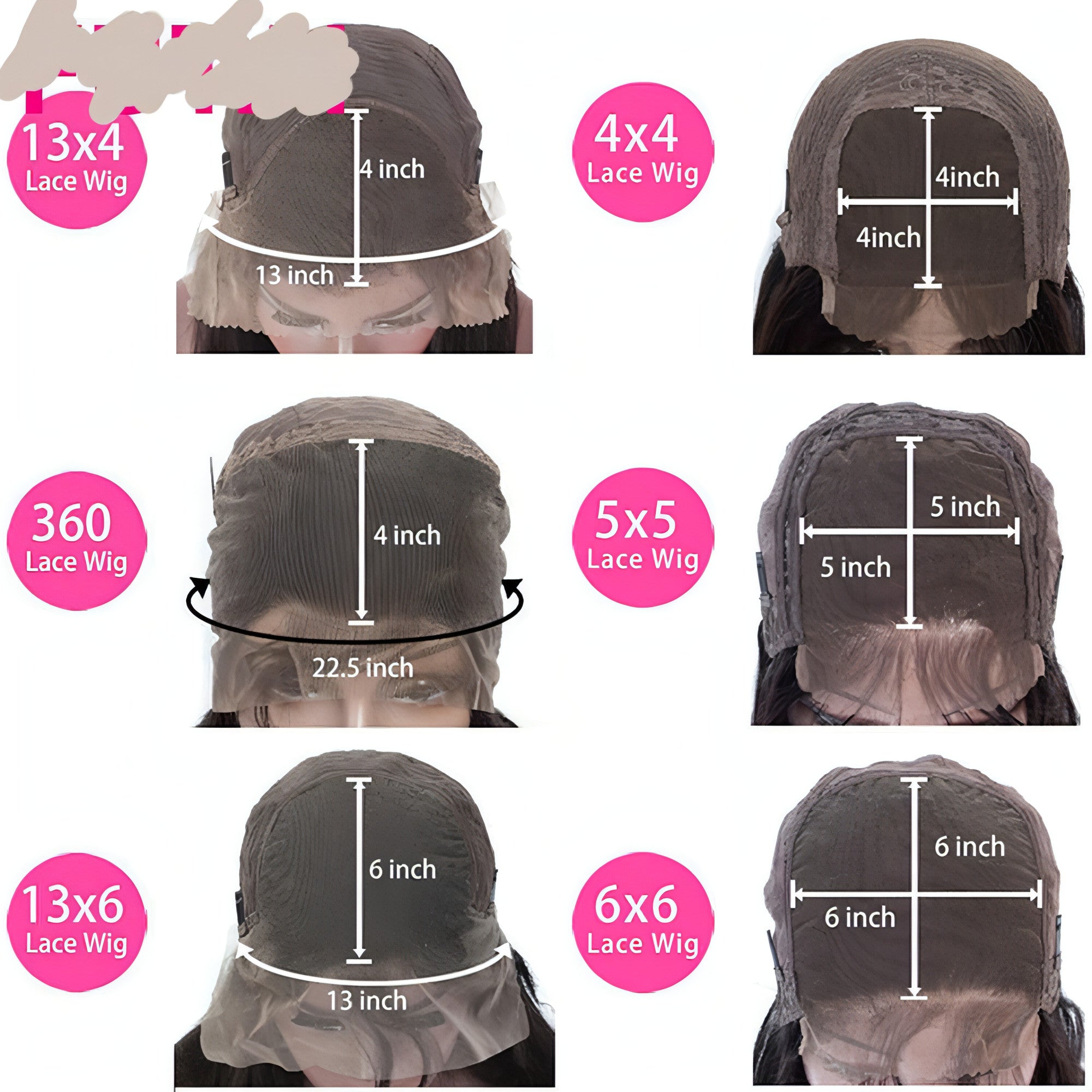 Carmine Juneberry LuxeWave real human hair lace wig set showcasing the luxurious, natural wave pattern and lace cap construction.