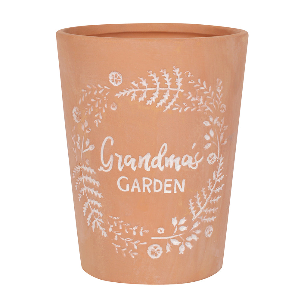 Terracotta plant pot from Grandma&