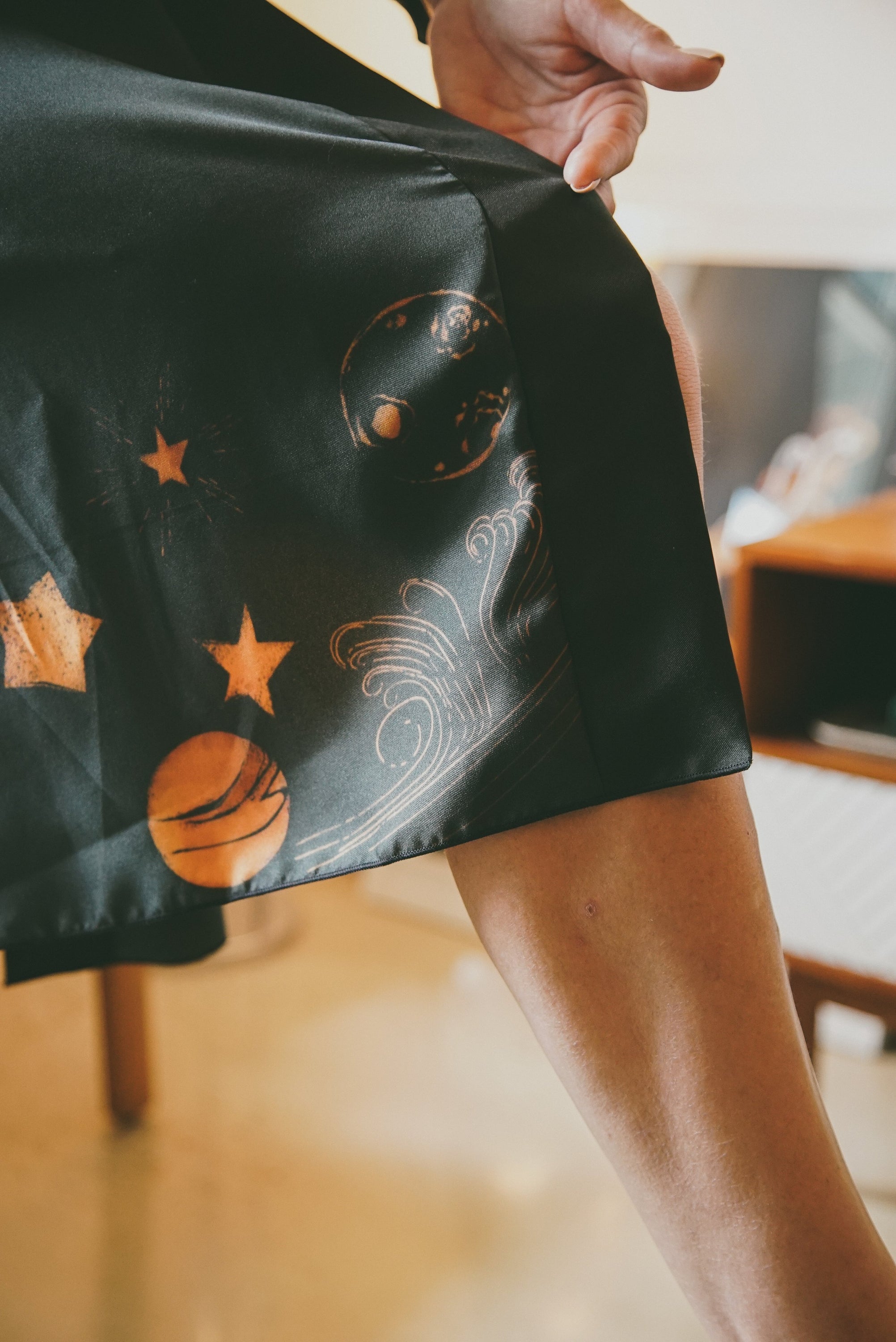 Violet Apollo Rigel Robe in Twilight, women&