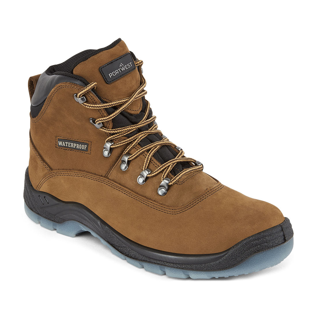 Coral Danae Steelite All Weather S3 WR safety boots with steel toe protection, durable waterproof design, suitable for all weather conditions.