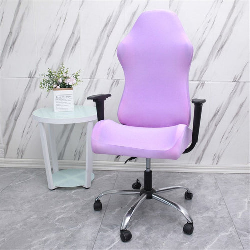 Maroon Asteria gaming chair cover slipcover for computer desk and office gaming chairs, protective and stylish.