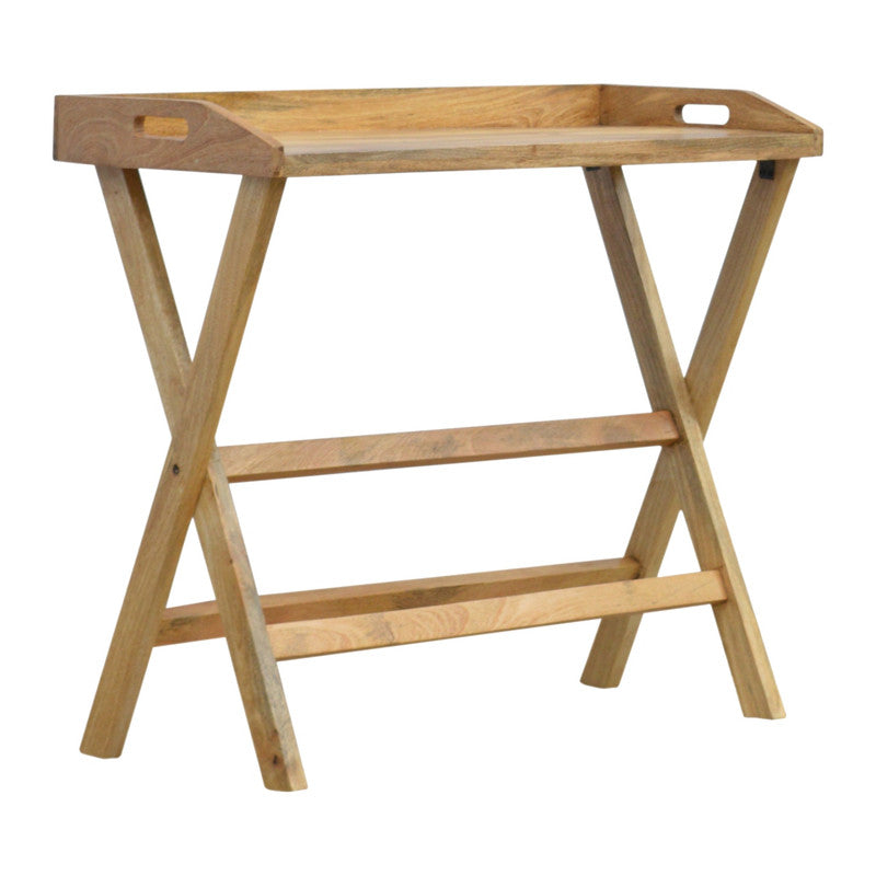 Jade Epimetheus Butler Style Writing Desk with foldable legs, wooden furniture piece ideal for home or office use
