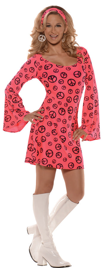 Rose Chloe Morris Love Adult Dress costume in small size, featuring a stylish design perfect for themed events and costume parties.
