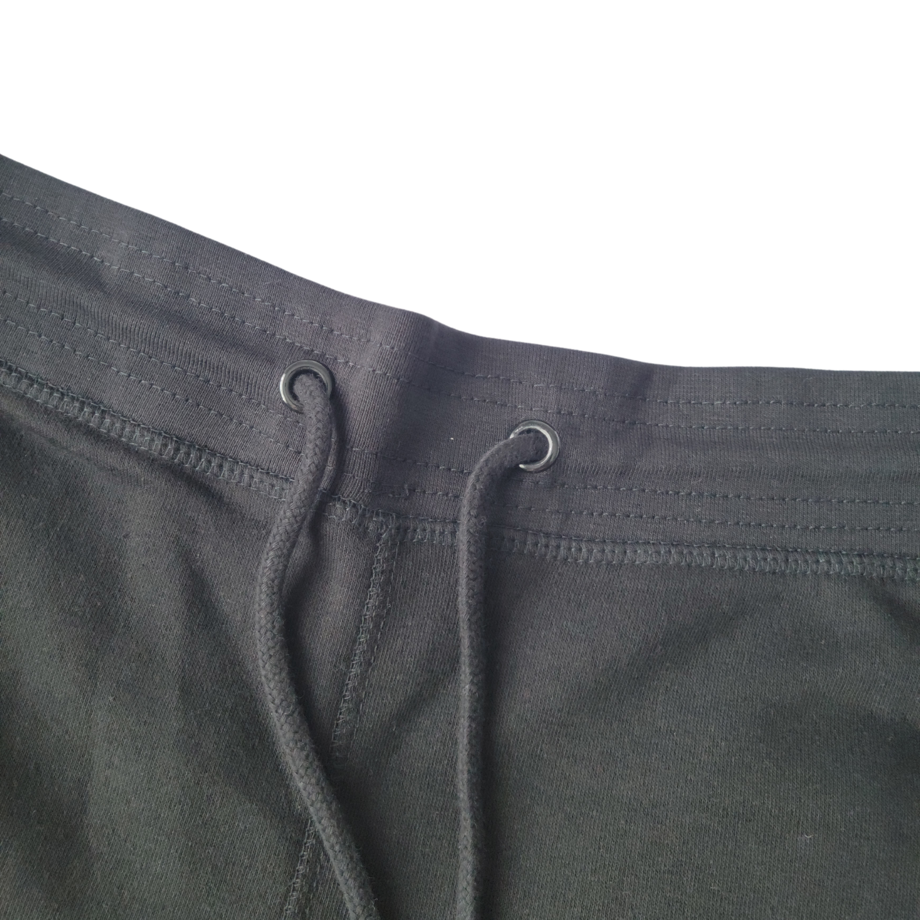 Makade black joggers from Grey Trillium, casual fit with elastic waistband and tapered legs, suitable for comfortable everyday wear.