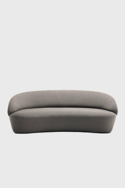 Beige Naïve Sofa by Aquamarine Poppy showing plush fabric upholstery and modern furniture design.