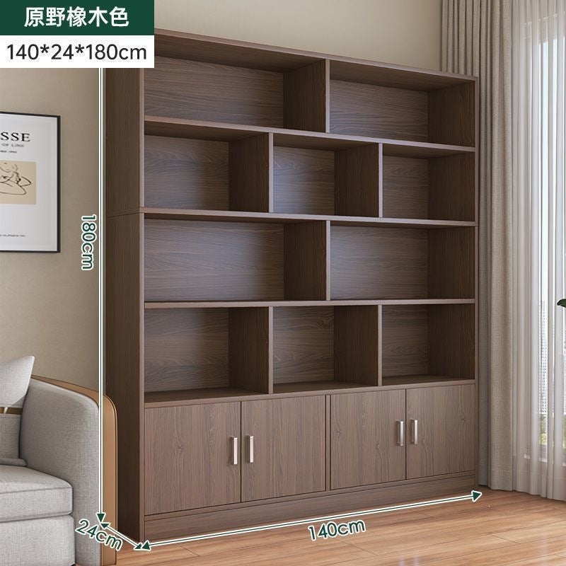 Home floor-standing bookshelf living room storage open storage cabinet office document freely combined cubital cabinet