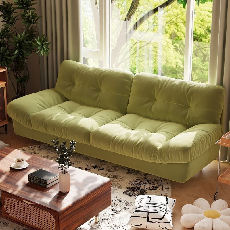 Yunduo sofa small apartment for home use, two-person internet-famous fully renovated rental apartment, straight row 2026 fabric sofa living room