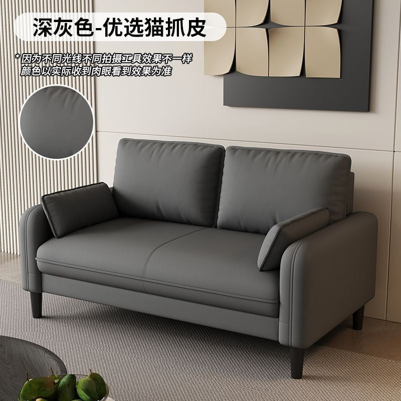 Double small apartment sofa, living room, apartment for rent, clothing store, beauty salon, office, lounge area, fabric sofa