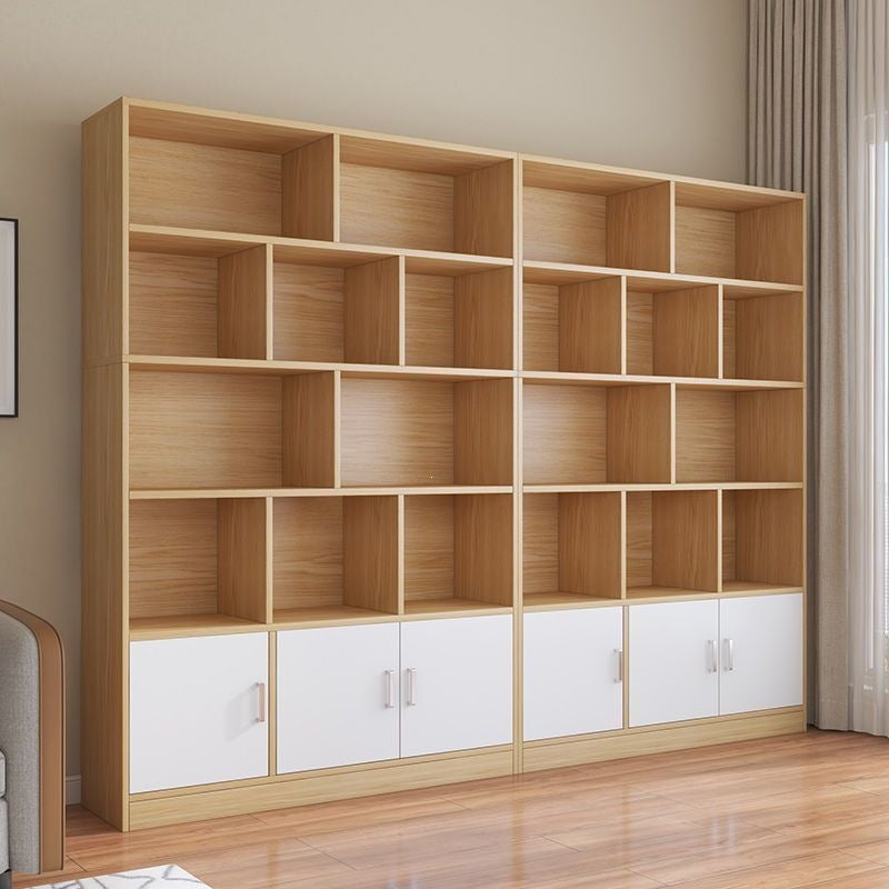 Home floor-standing bookshelf living room storage open storage cabinet office document freely combined cubital cabinet