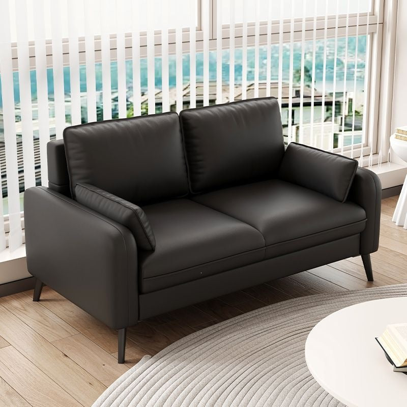 Double small apartment sofa, living room, apartment for rent, clothing store, beauty salon, office, lounge area, fabric sofa