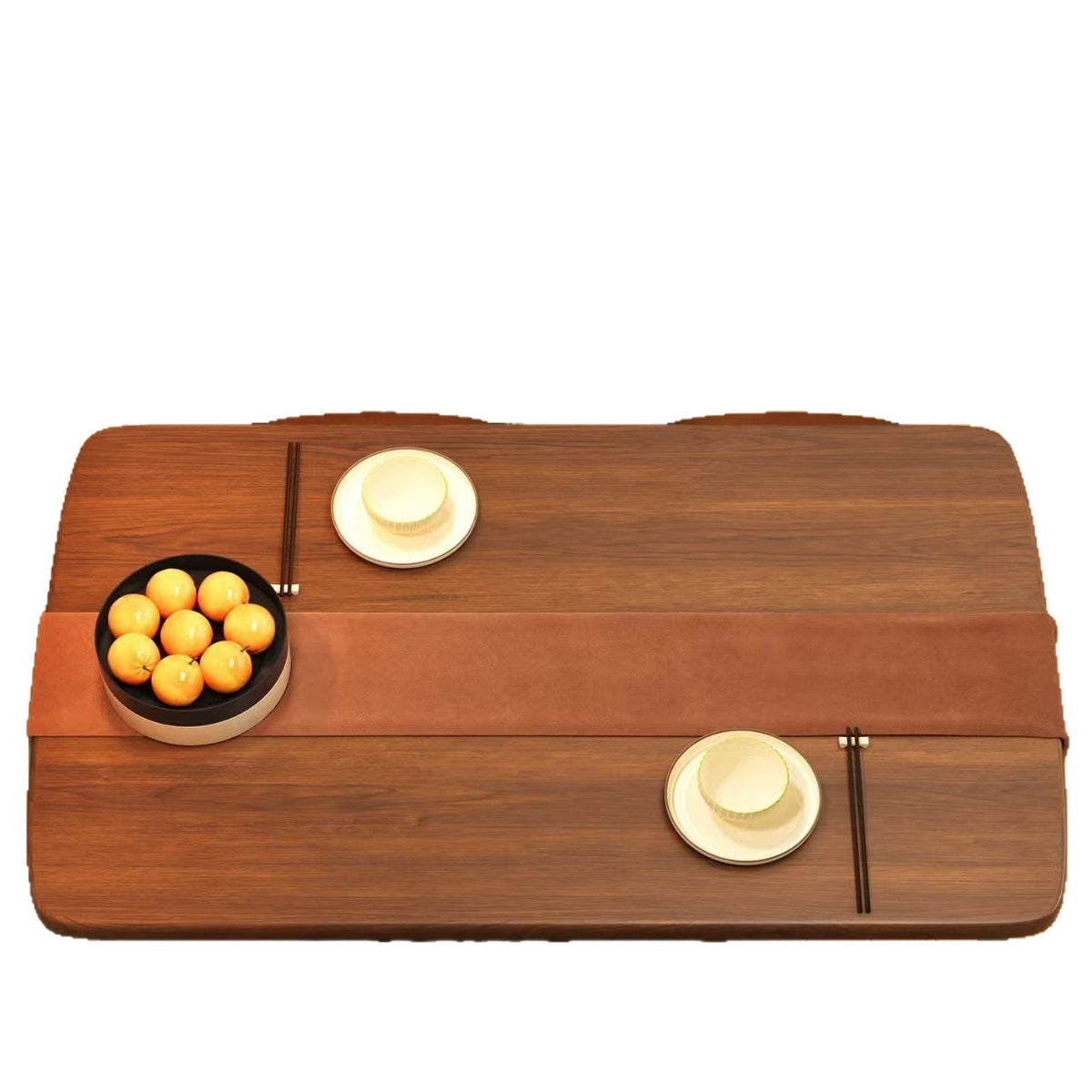 Dining table and chair combination, small apartment, household rectangular table and chairs, commercial breakfast shop dining table and chairs, fast food restaurant, iron horn chair