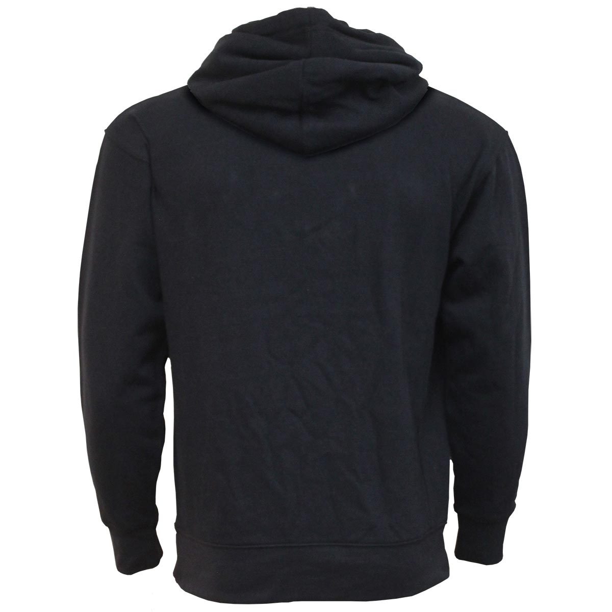Black Jasper Metal Streetwear side pocket black hoody, casual fashion accessory with front pockets and comfortable fit.