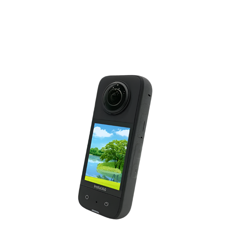 Action Camera 8K Video Dual Image Stabilization Black