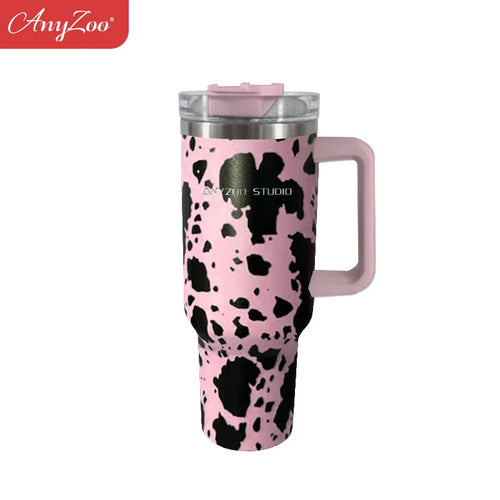 Stainless steel 900ml tumbler from Raspberry Eurybia, featuring a sleek drinkware design with a lid and durable finish.