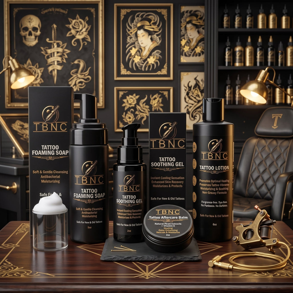 TBNC 4-Piece Tattoo Aftercare Bundle