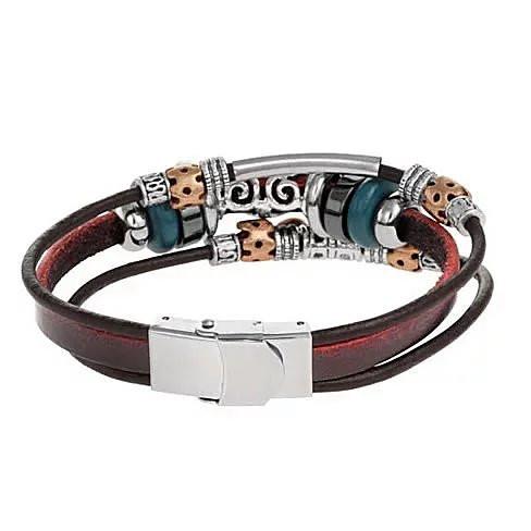 Salmon Lucky Unlock The Magic Bracelet, a stylish tech accessory with intricate design and vibrant colors, displayed on a neutral background.