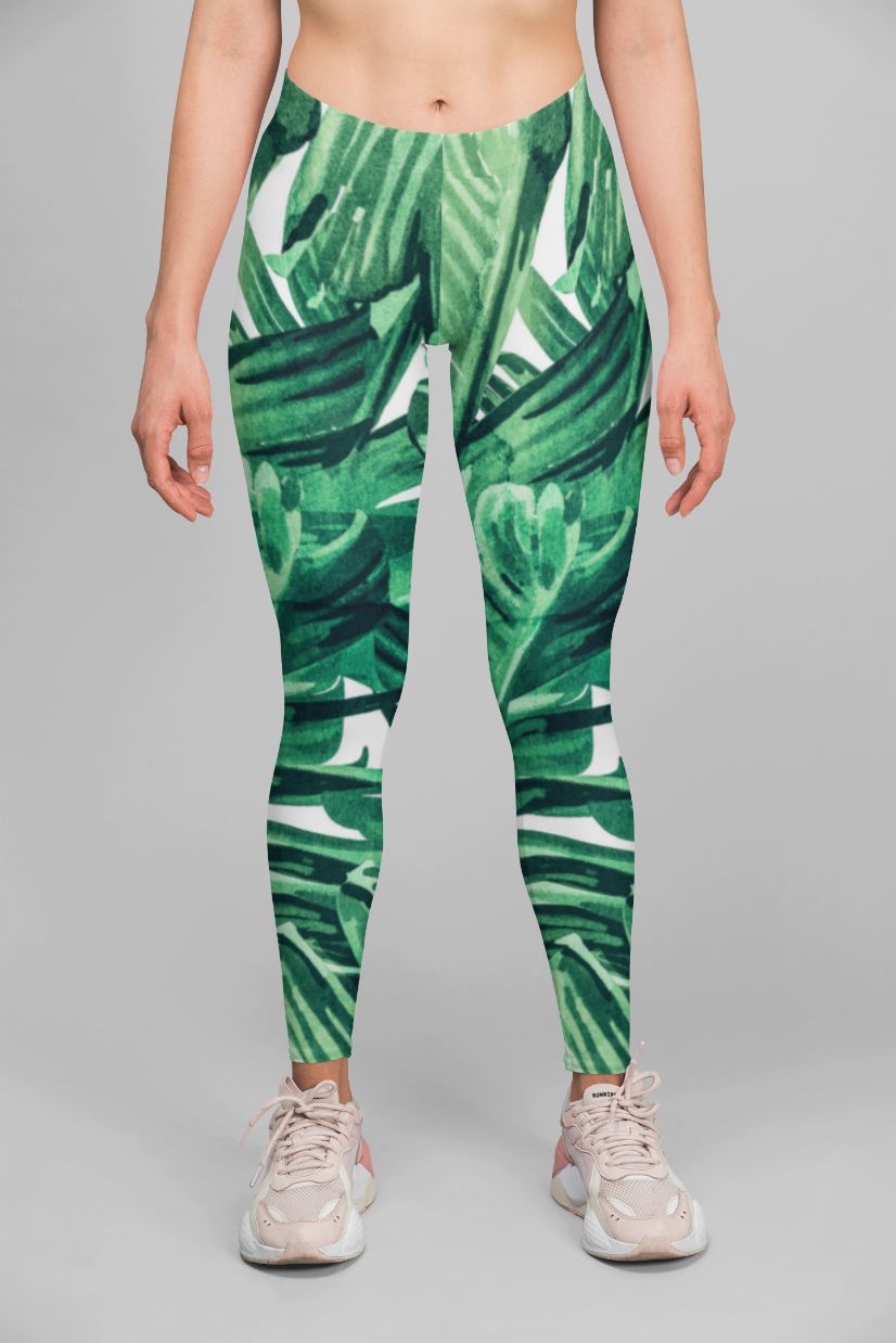 Sky Felix Andrana leggings displayed on a model, showcasing the fitted, high-quality fabric and stylish design.