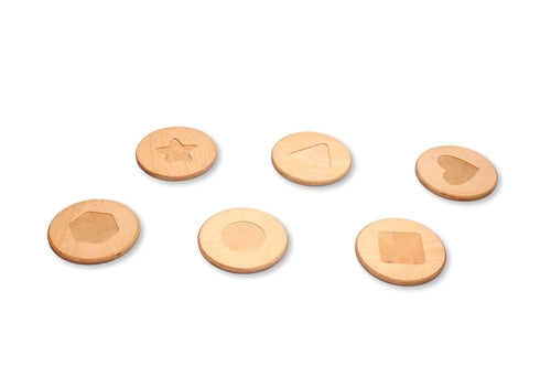 Red Oceanus Montessori balance beam and stepping stones set for kids, featuring colorful foam balance equipment and stepping stones.
