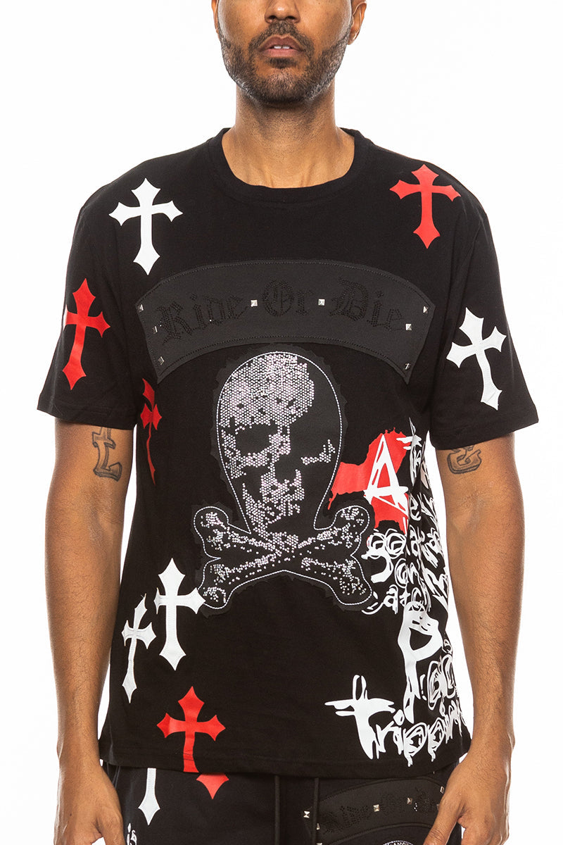 Black and red men&