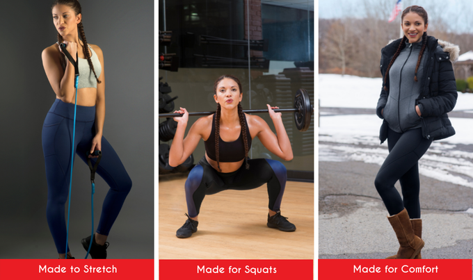 Sky Felix Blue Pineapple Leggings, vibrant blue fabric with pineapple print, shown laid flat for T-shirt styling.