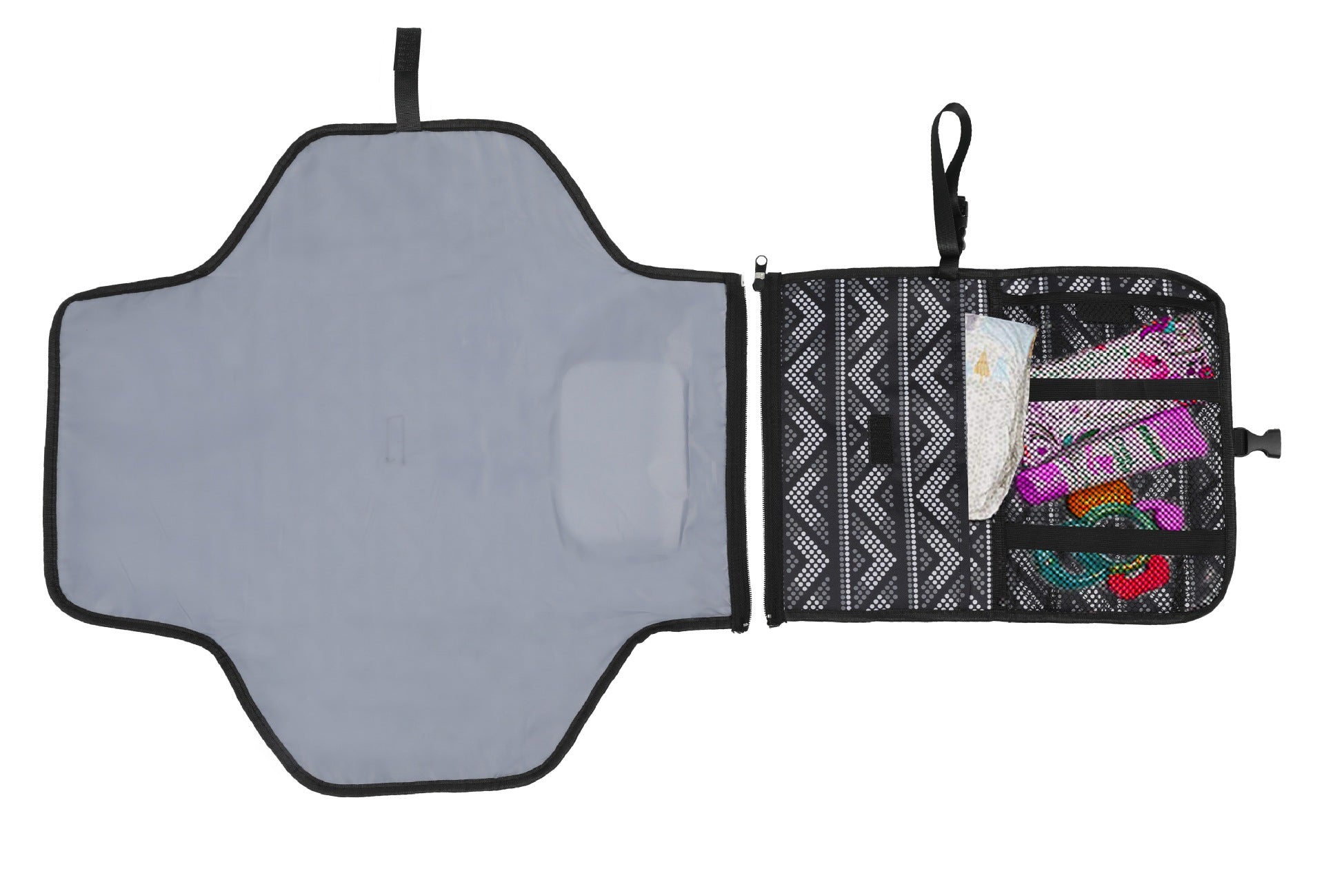 Foldable waterproof changing pad for babies by Teal Simba, soft and portable diaper cover mat for newborns and infants.