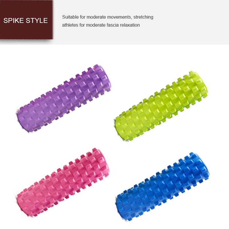 Teal Simba Yoga Foam Roller Block for Pilates and fitness exercises, shown in blue with textured surface for support and stability.