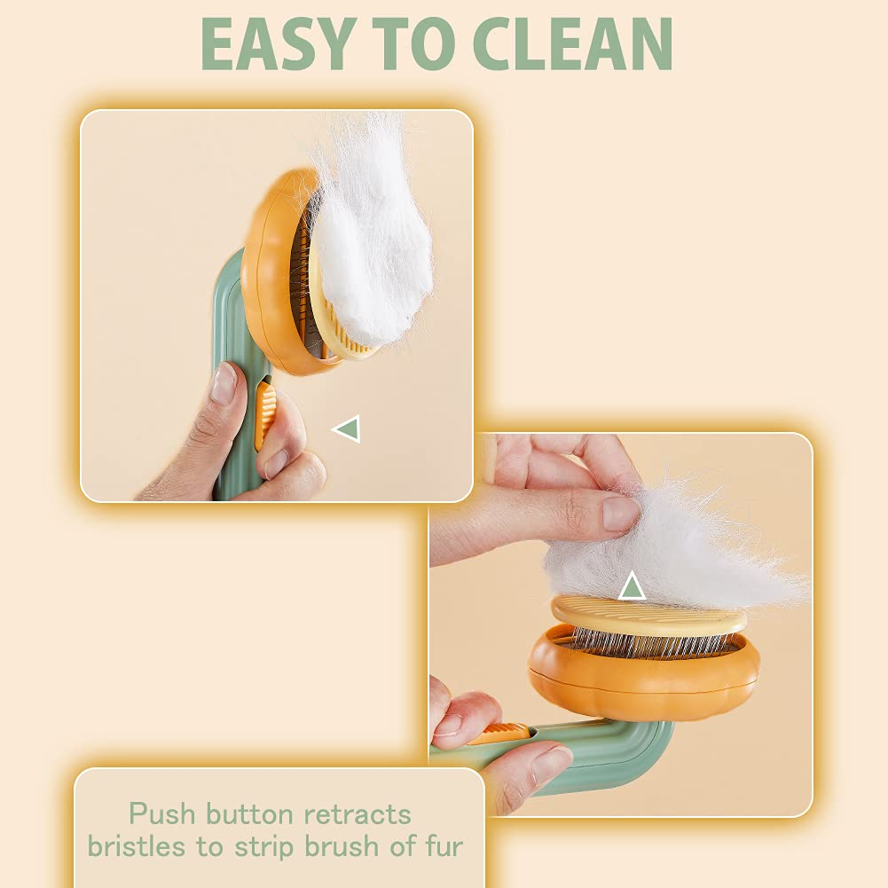 Lilac Milo pet grooming comb and cat hair brush for cats and dogs, with clean, ergonomic design for gentle grooming.