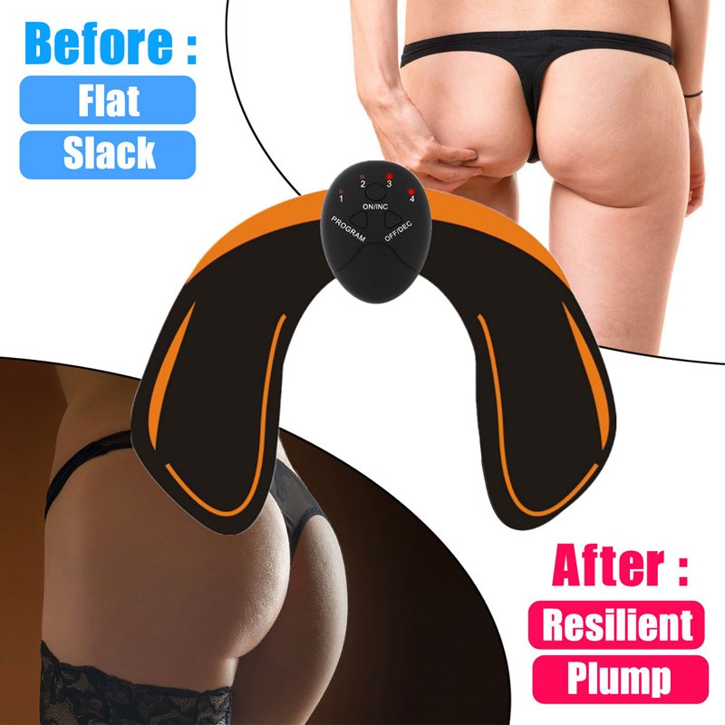 Fuchsia Molly buttock toner muscle trainer equipment showing padded support and adjustable straps for effective glute workouts.