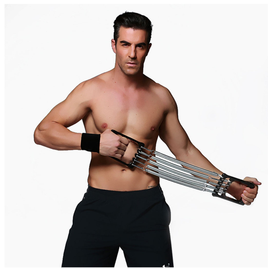 Copper Hecuba 4-piece fitness bundle includes workout equipment and accessories for home exercise and strength training.