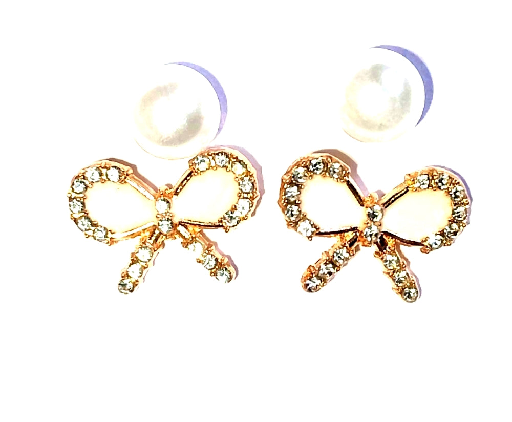 Fashionable earrings by Orchid Beech featuring stylish design, shown in a close-up image of a single pair.
