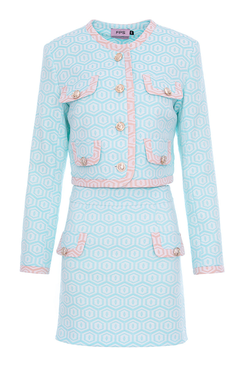 Pink Barbie skirt from Brown Pontus featuring a flowy design and playful style, perfect for dress-up and casual wear.