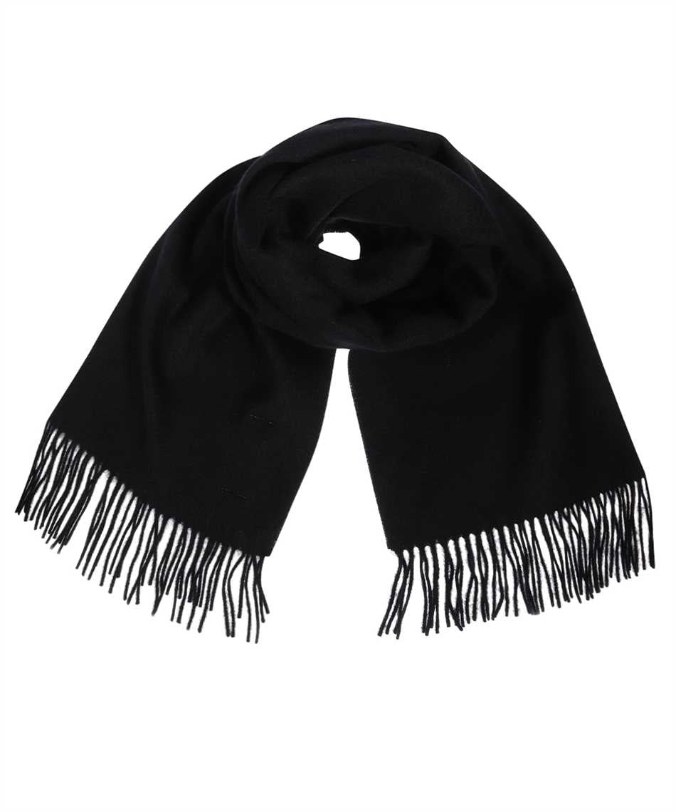 Jade Ajax Les Deux designer wool winter outdoor scarf with classic trendy pattern, soft texture, and cozy warmth.