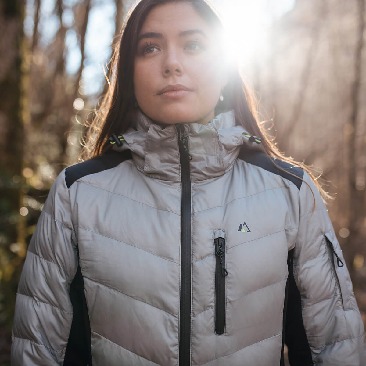 Gray EcoDown women&