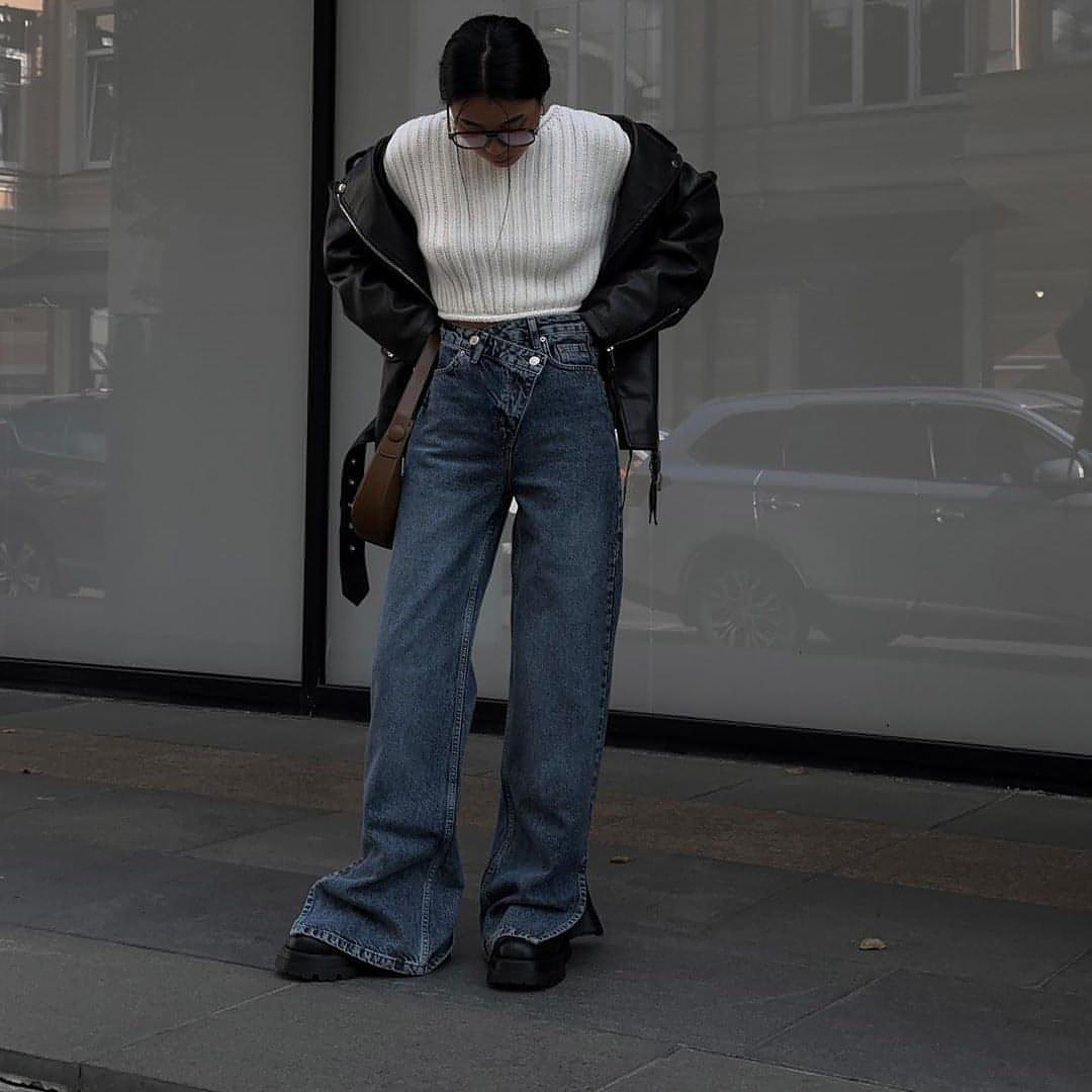 Carmine Juneberry DenimDare™ dislocation jeans for women with distressed denim and unique dislocation design, casual fit.