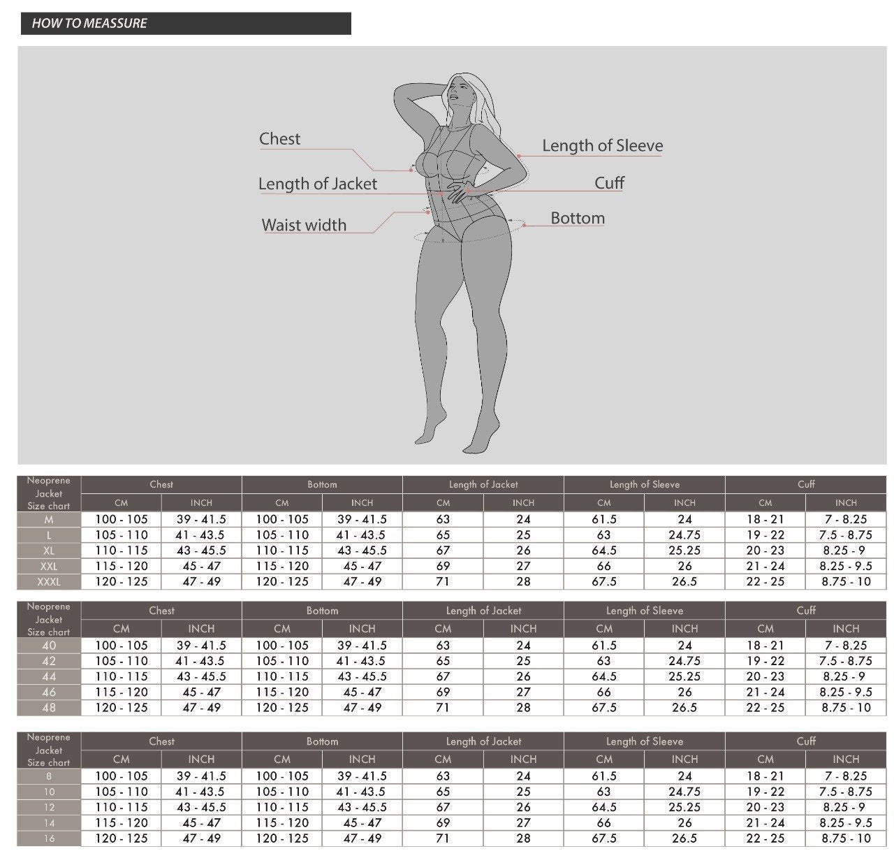 White neoprene women&