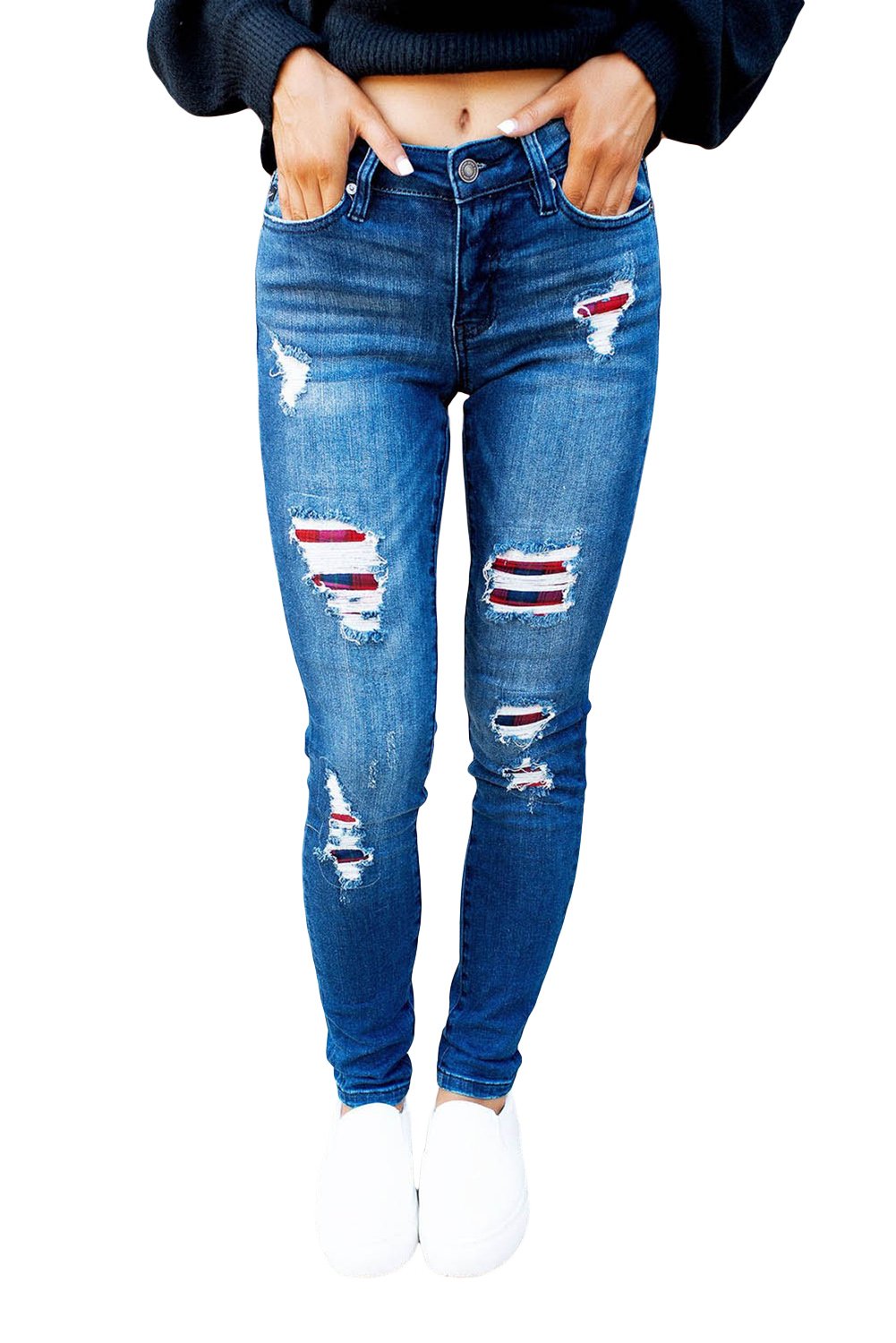 Dark wash Jade women&
