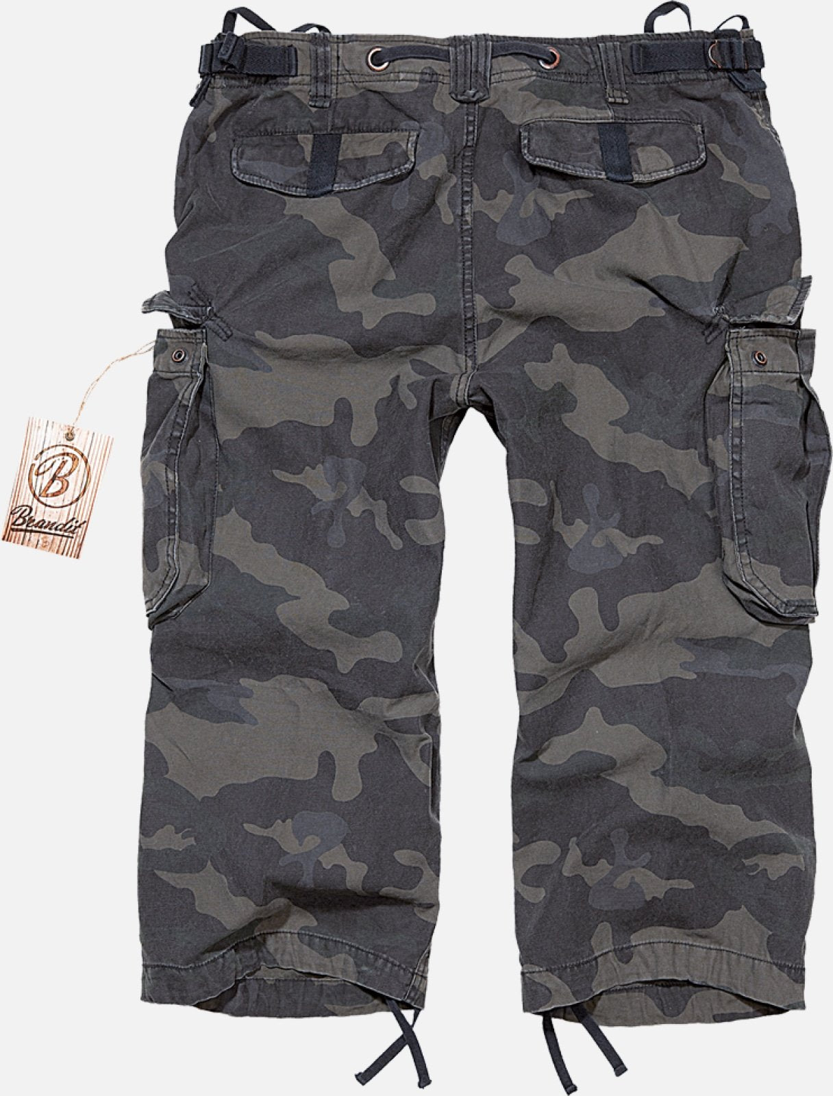 Callisto Industry 3/4 Cargo Shorts featuring multiple pockets and a durable fabric, ideal for casual or outdoor wear.