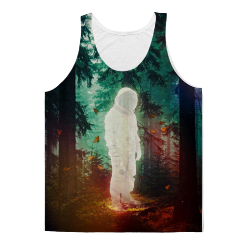 Sky Felix Lost Classic Sublimation Adult Tank Top featuring a vibrant, fitted design with smooth fabric and sleeveless style.