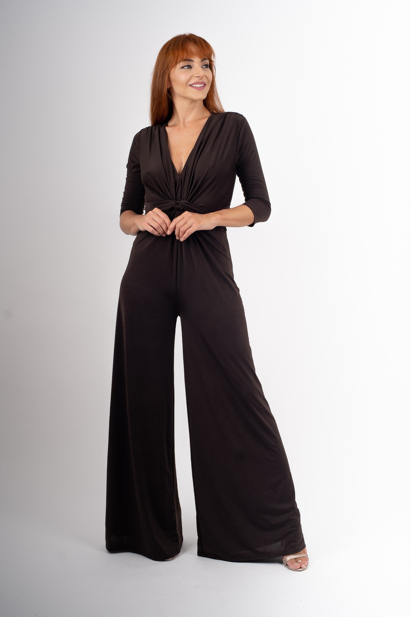 Brown plain women&