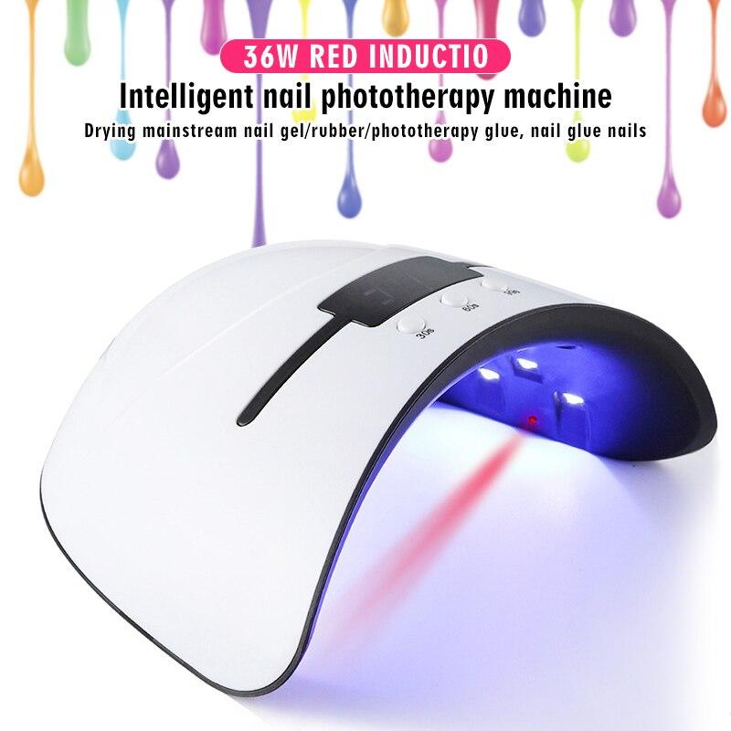 Yellow Pandora acrylic gel UV LED nail curing lamp for professional and home nail art and gel nail application.