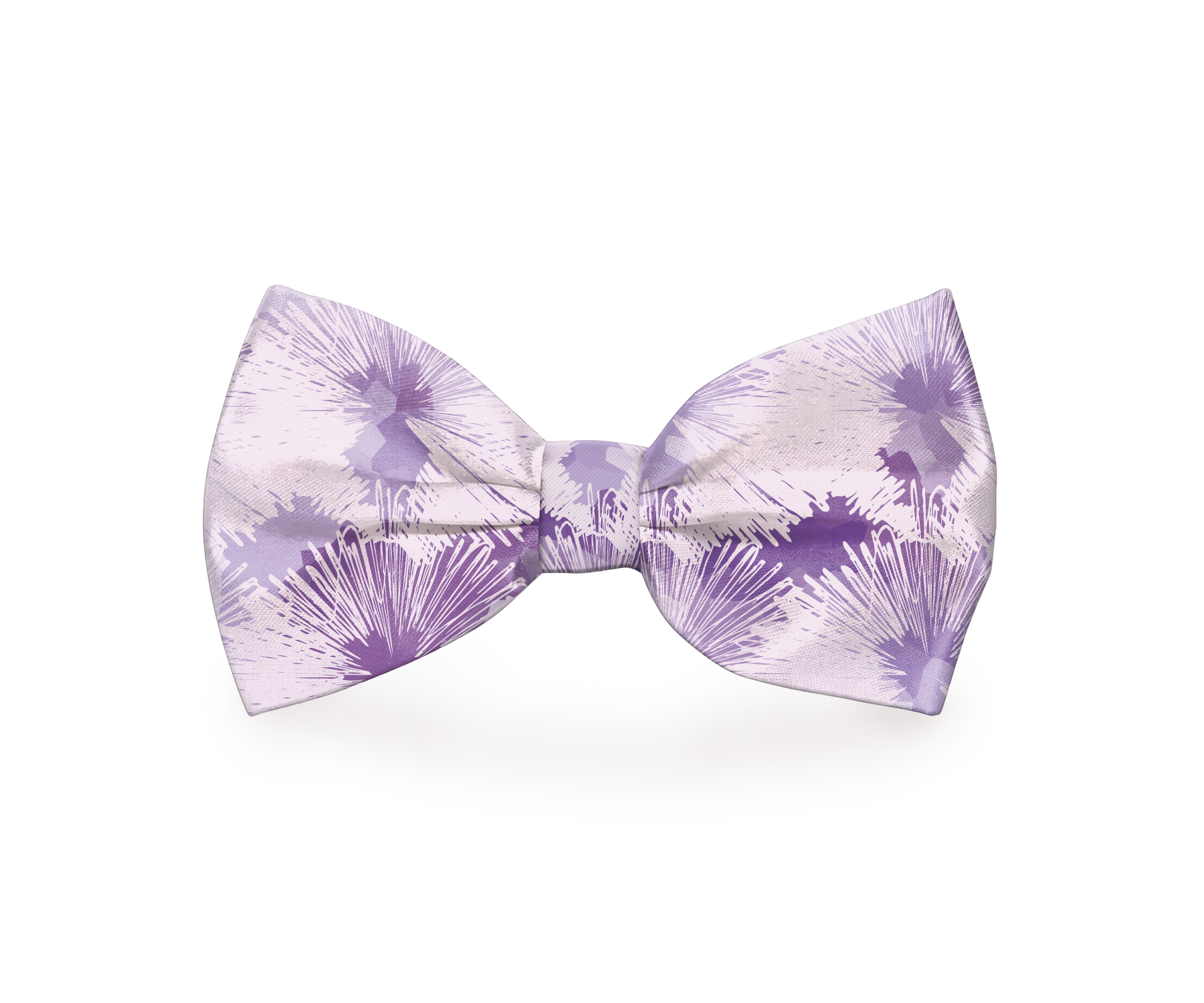 Purple Sky Dog Bow Tie from Plum Semele, stylish pet accessory for dogs, featuring vibrant purple fabric with a charming design.