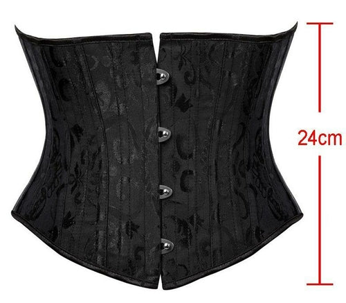 Steel bone waist cincher by Jade, women&