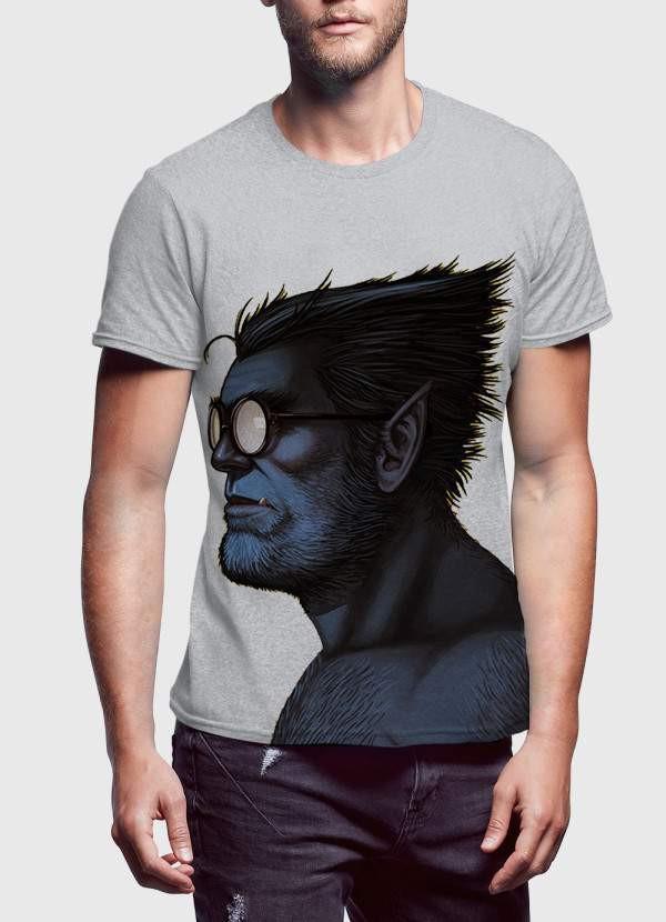 Beast Portrait T-Shirt from Scorpius featuring a detailed animal illustration on a casual cotton T-shirt.