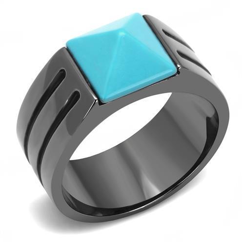 Stainless steel ring from Turquoise Tiger&
